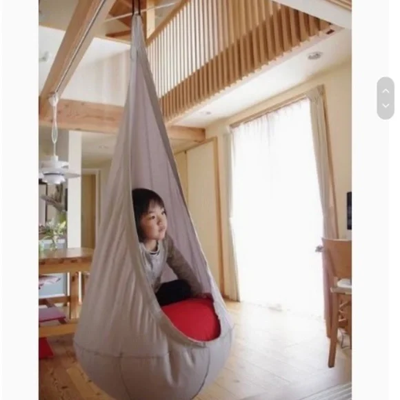 New IKEA Ekorre air seat hanging canopy seat kids - Picture 2 of 4